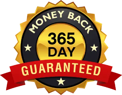 365 Days Money back Guarantee